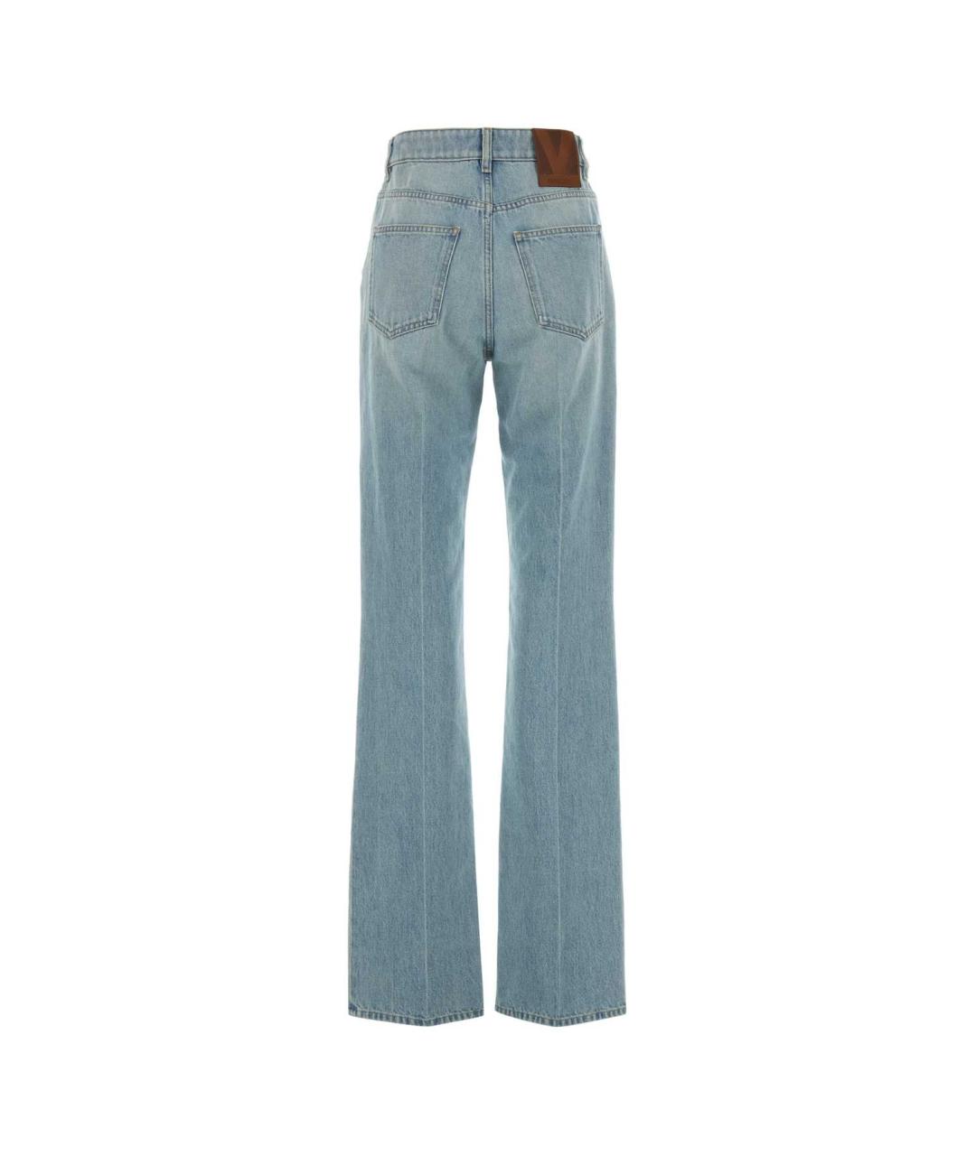 VALENTINO Голубые джинсы клеш, фото 2