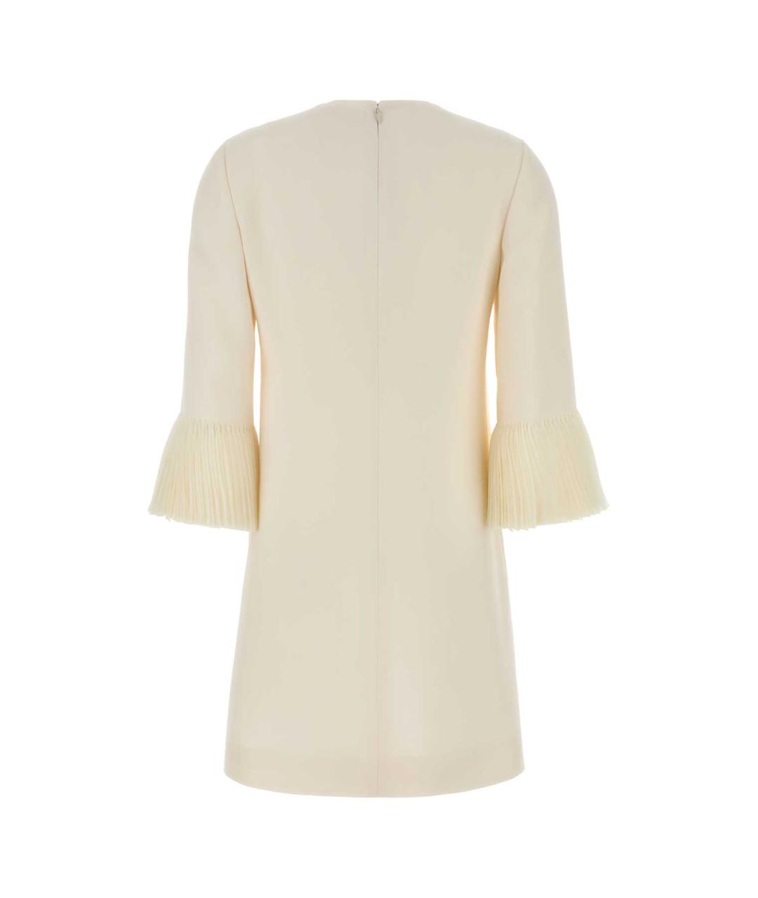 VALENTINO Белое шерстяное платье, фото 2