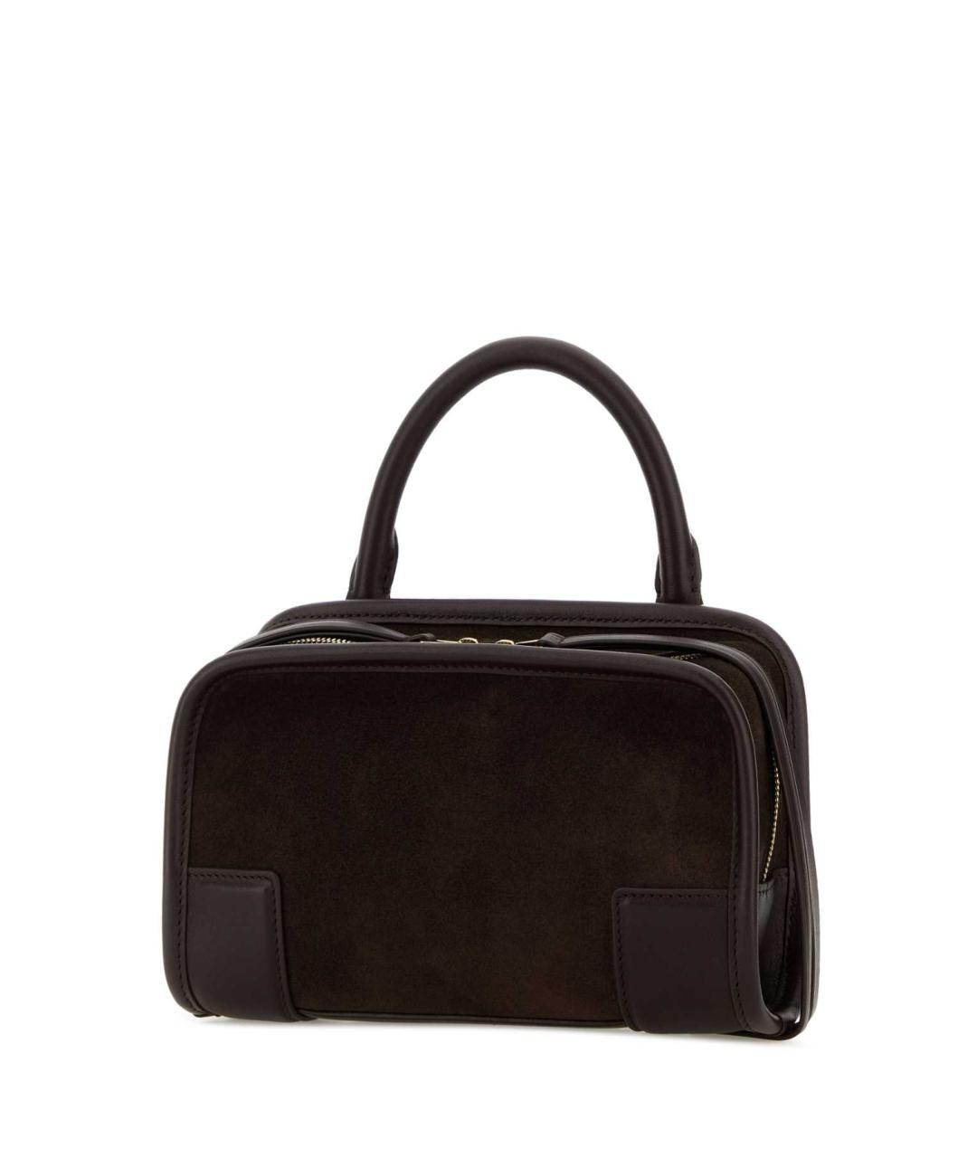 LOEWE Коричневая кожаная сумка тоут, фото 2