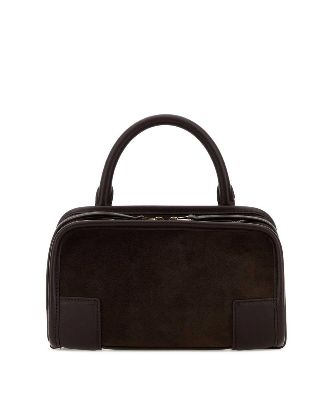 LOEWE Коричневая кожаная сумка тоут, фото 1