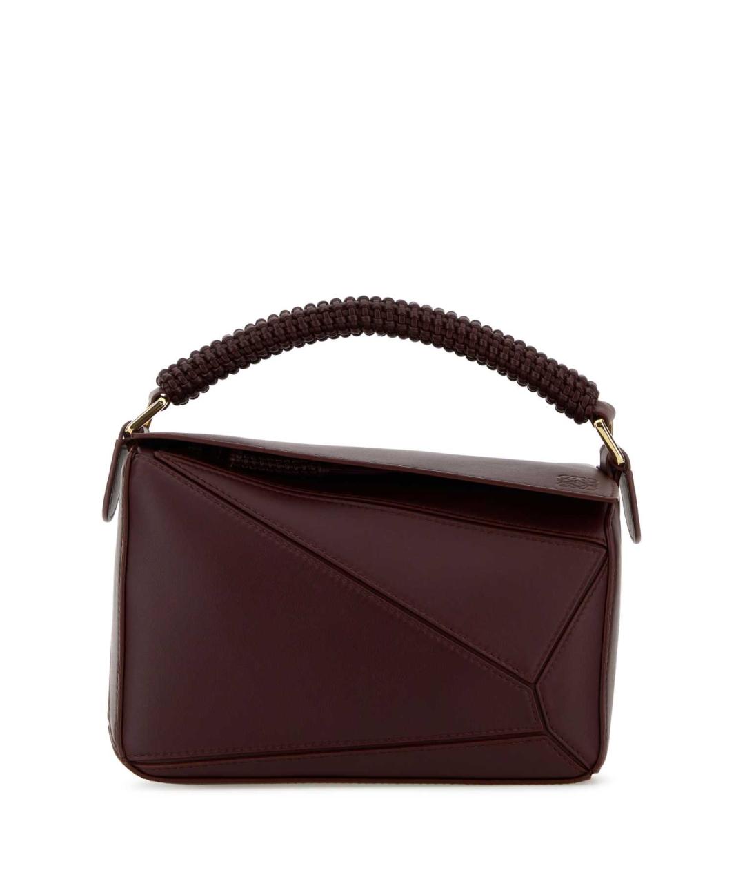 LOEWE Фиолетовая кожаная сумка через плечо, фото 1