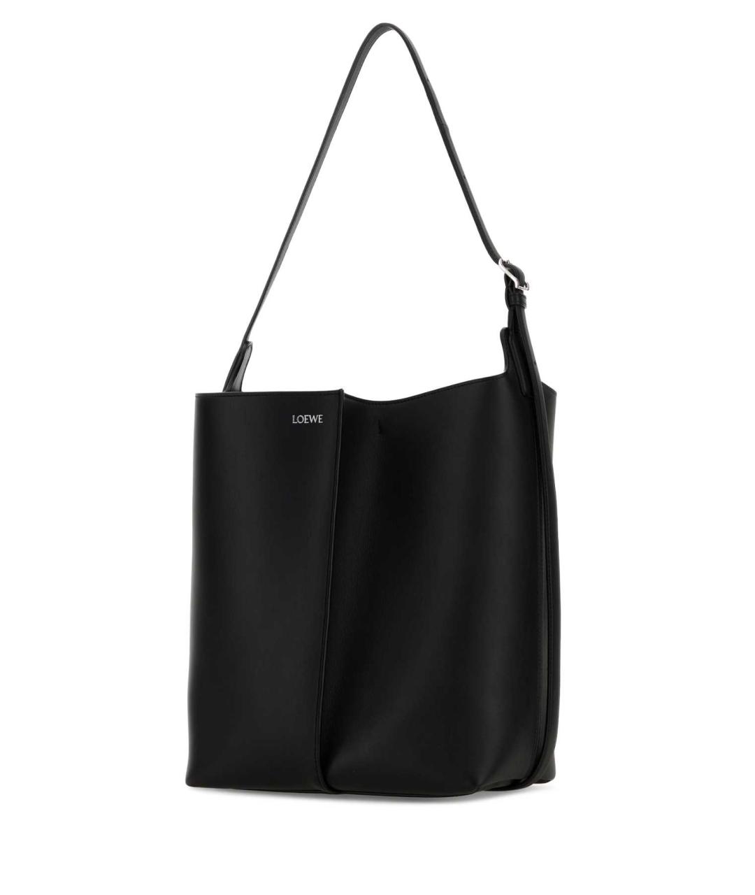 LOEWE Черная кожаная сумка через плечо, фото 2