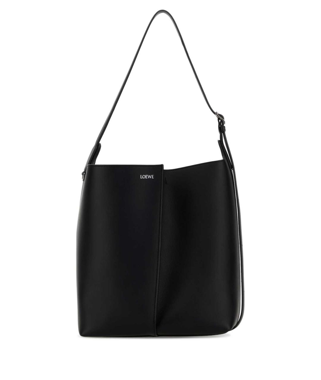 LOEWE Черная кожаная сумка через плечо, фото 1