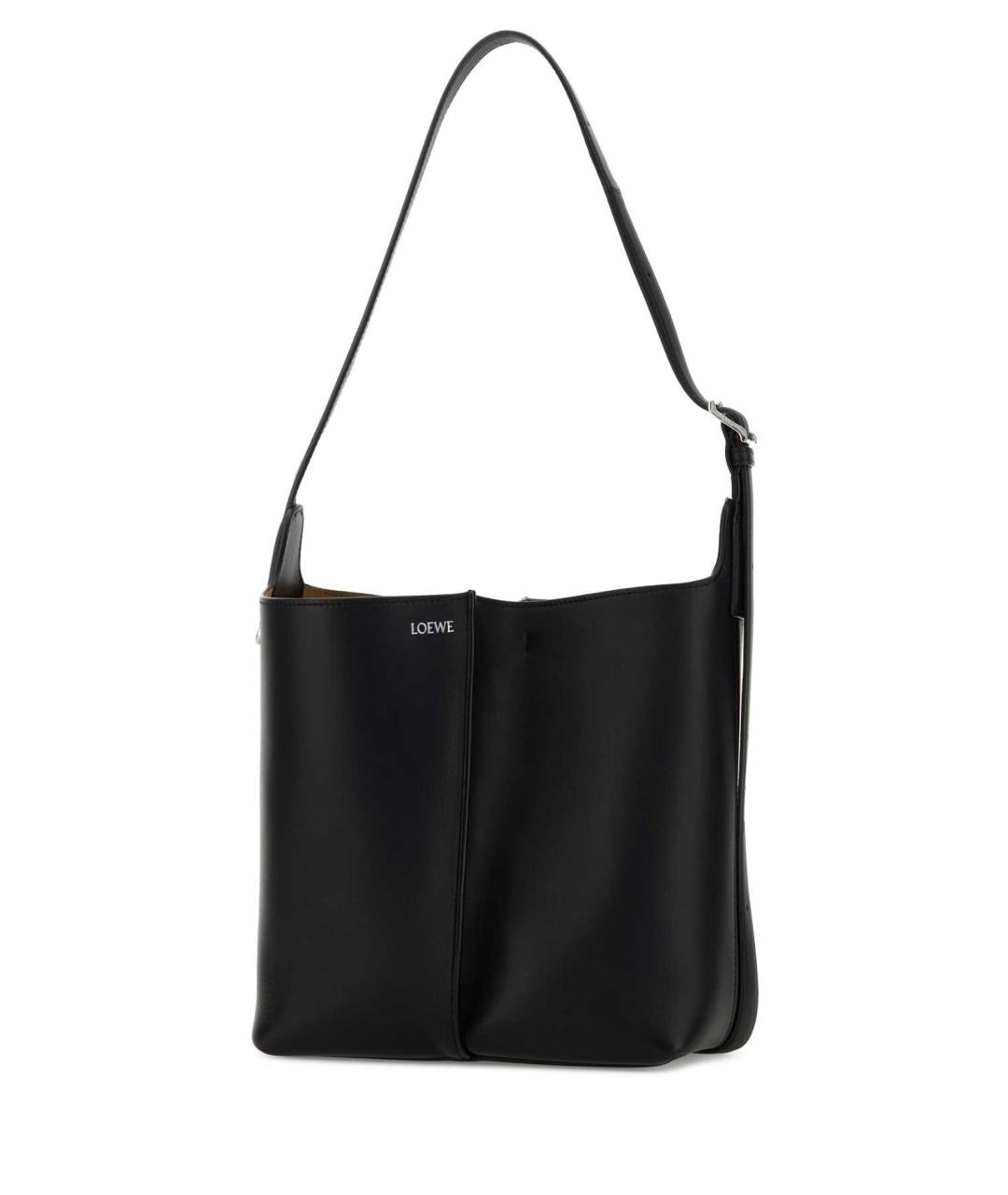 LOEWE Черная кожаная сумка через плечо, фото 2