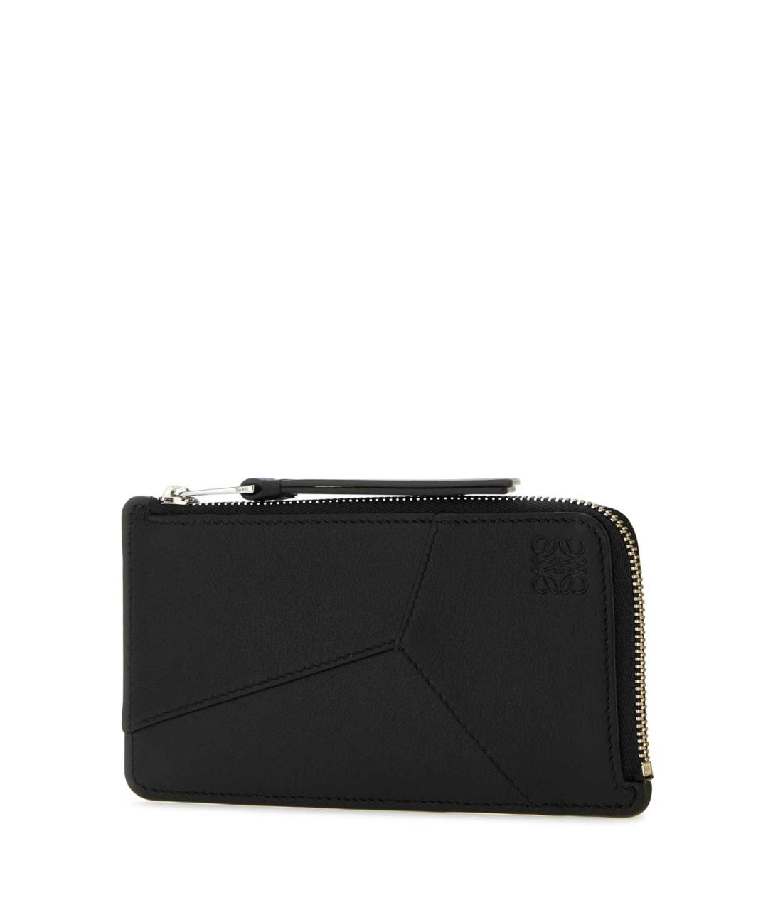 LOEWE Черный кожаный кардхолдер, фото 2