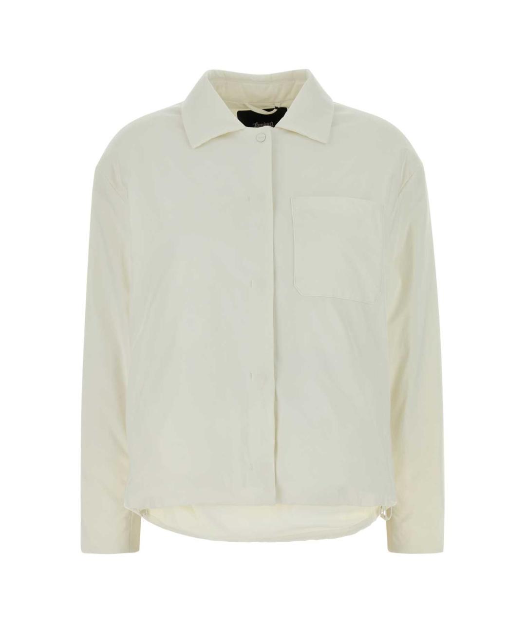 HERNO Белая полиамидовая куртка, фото 3