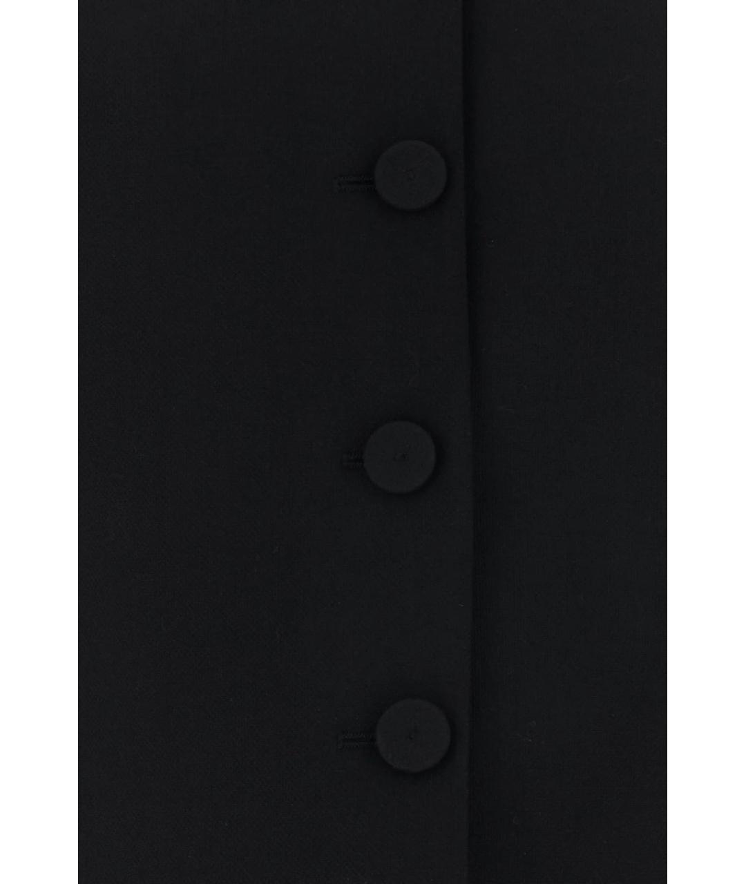 CHLOE Черный шерстяной жакет/пиджак, фото 3