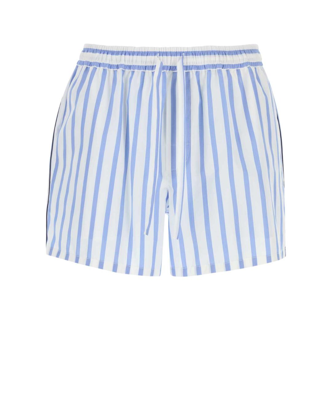 DOLCE&GABBANA Голубые хлопковые шорты, фото 1