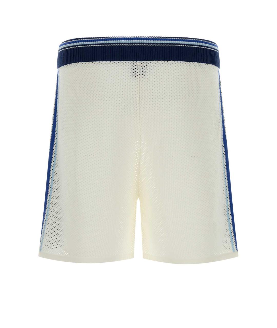 CASABLANCA Белые хлопковые шорты, фото 2