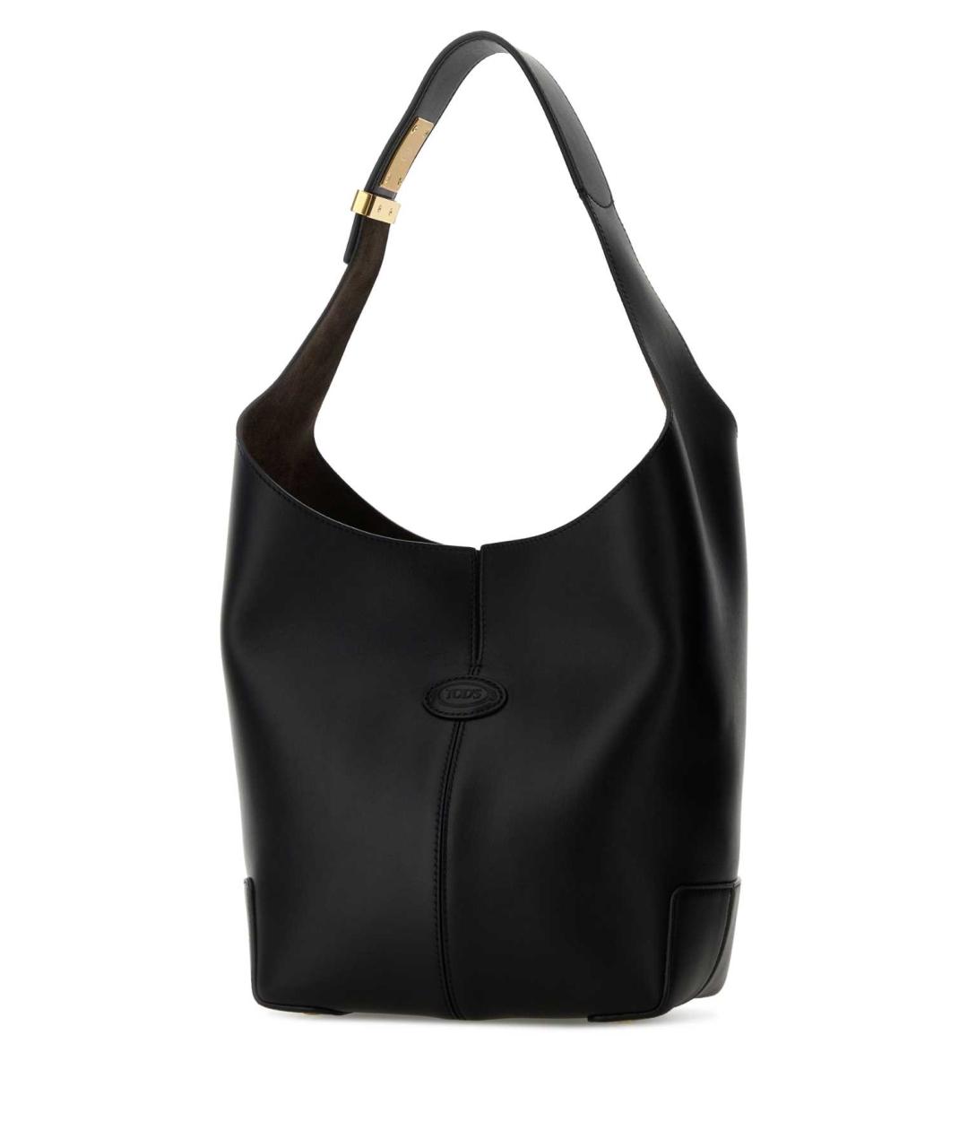 TOD'S Черная кожаная сумка через плечо, фото 2