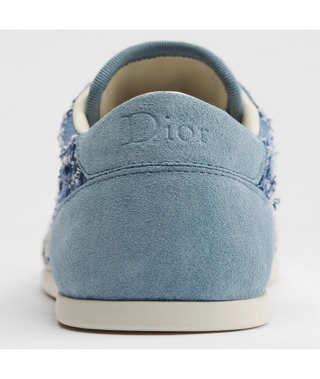 CHRISTIAN DIOR Голубые кеды, фото 3