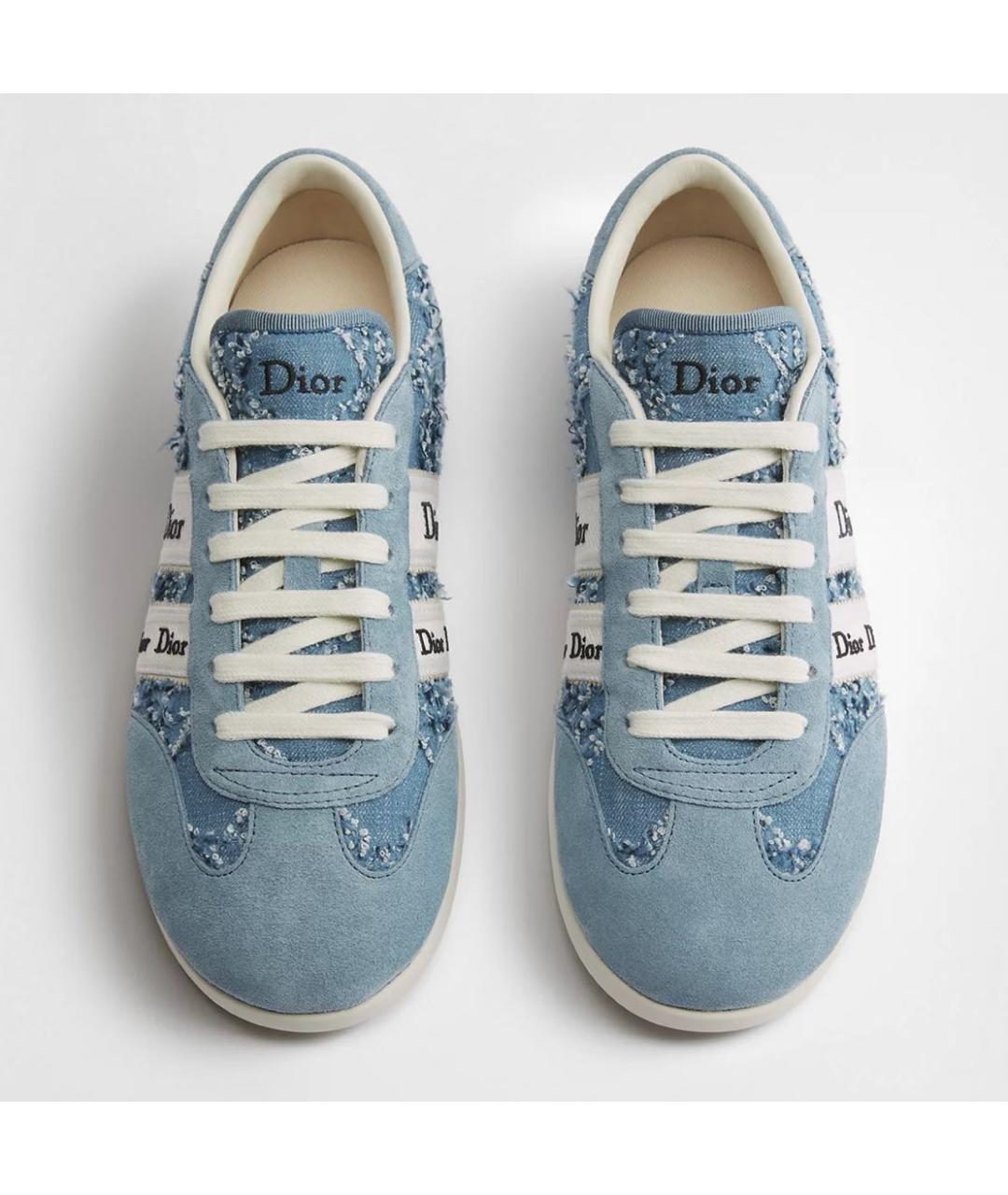 CHRISTIAN DIOR Голубые кеды, фото 2