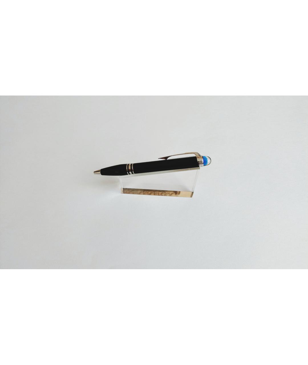 MONTBLANC Черная пластиковая шариковая ручка, фото 7