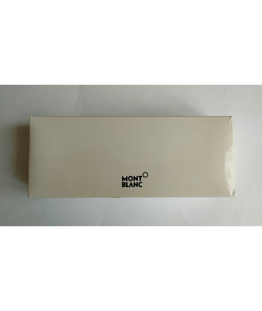 MONTBLANC Черная пластиковая шариковая ручка, фото 8