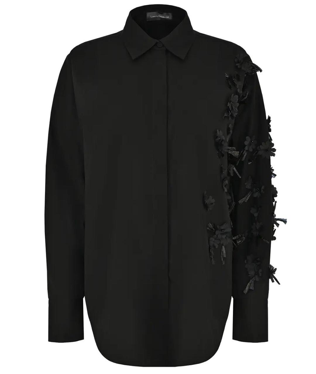LORENA ANTONIAZZI Черная рубашка, фото 3