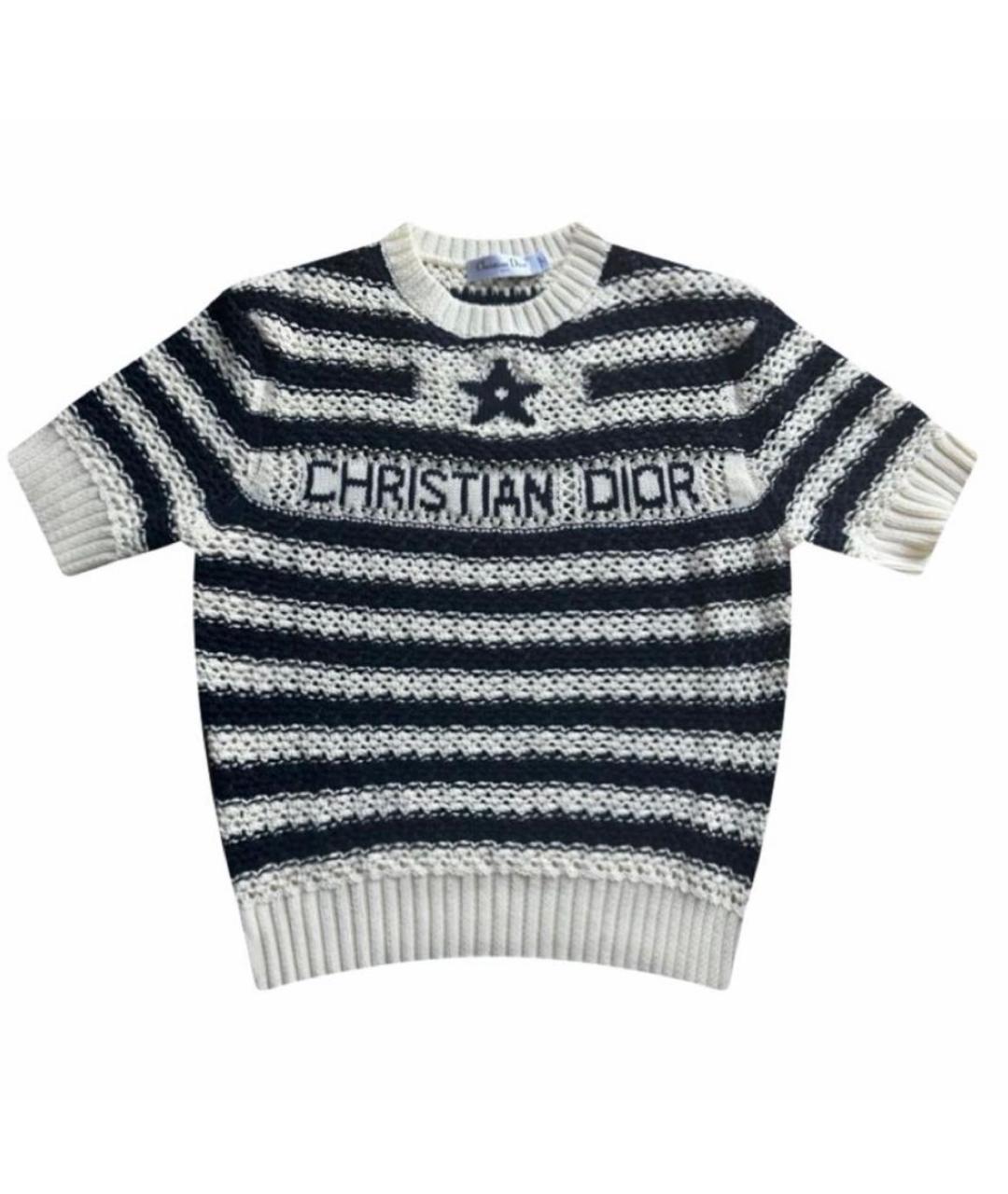 CHRISTIAN DIOR Хлопковая футболка, фото 5