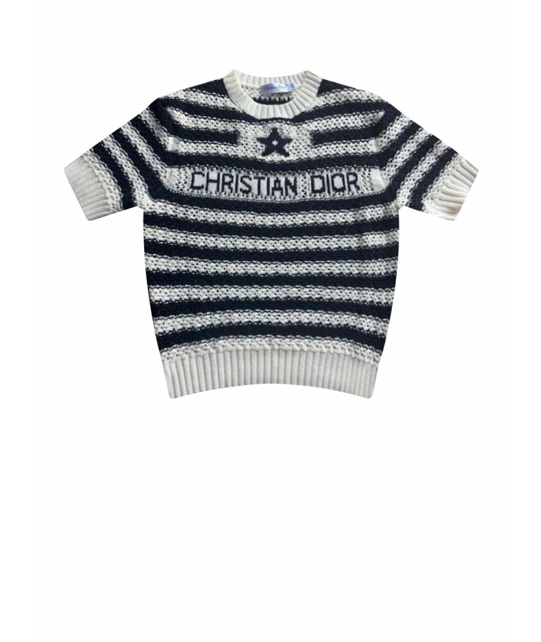 CHRISTIAN DIOR Хлопковая футболка, фото 1