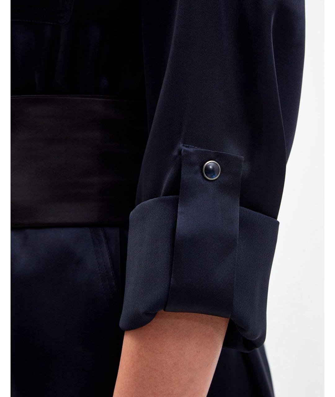 LORENA ANTONIAZZI Темно-синее вечернее платье, фото 2