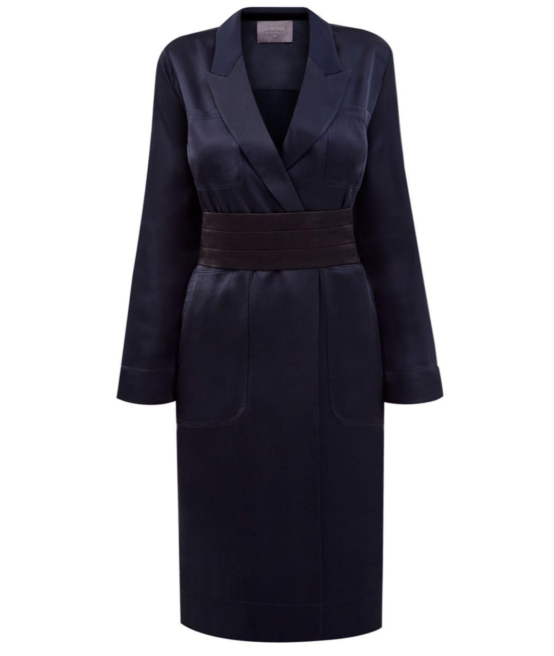 LORENA ANTONIAZZI Темно-синее вечернее платье, фото 3