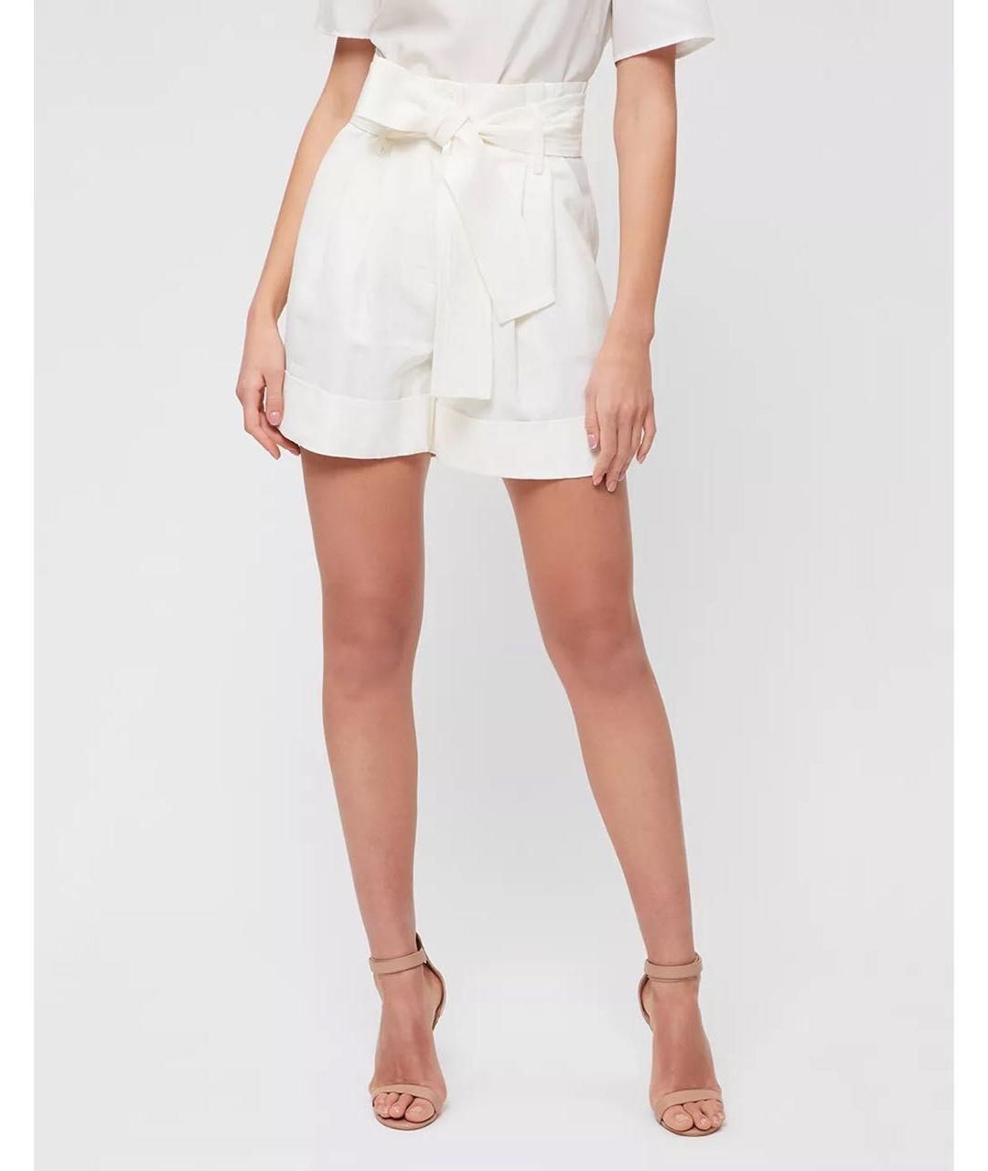 P.A.R.O.S.H. Белая вискозная юбка миди, фото 3