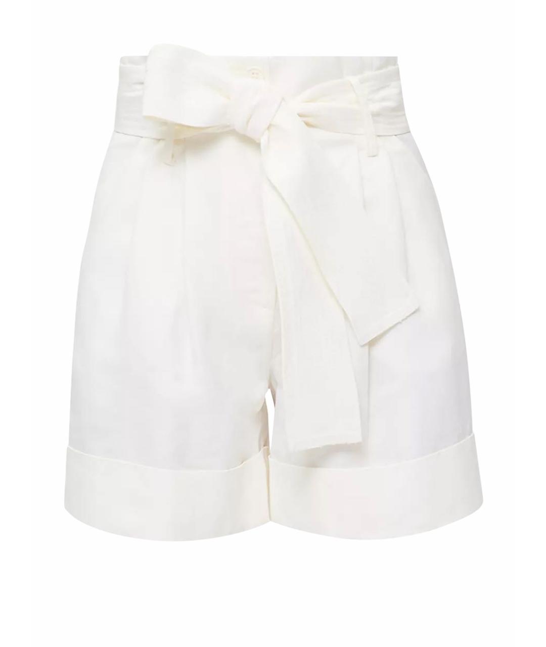 P.A.R.O.S.H. Белая вискозная юбка миди, фото 1