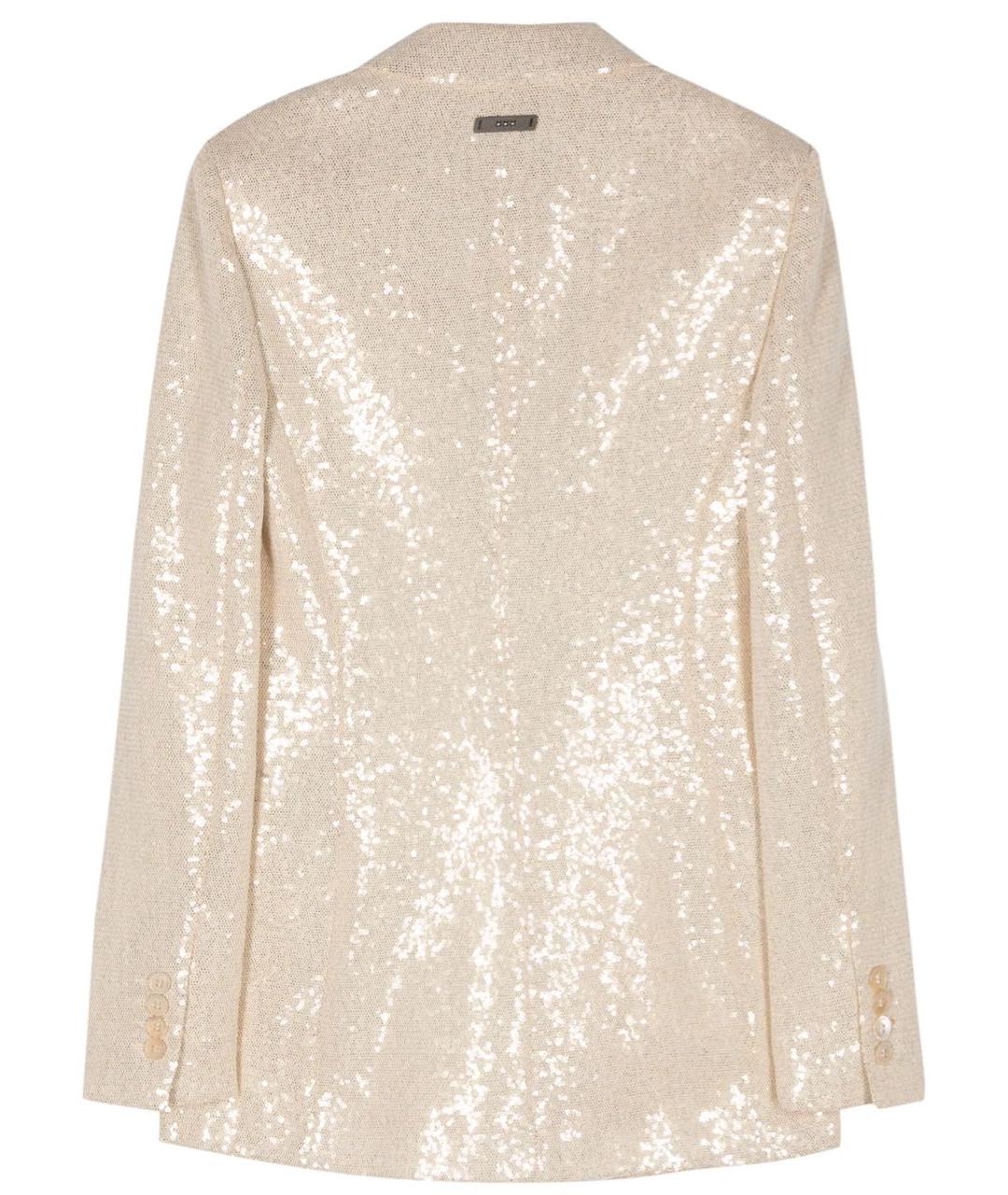 PESERICO Золотой жакет/пиджак, фото 2