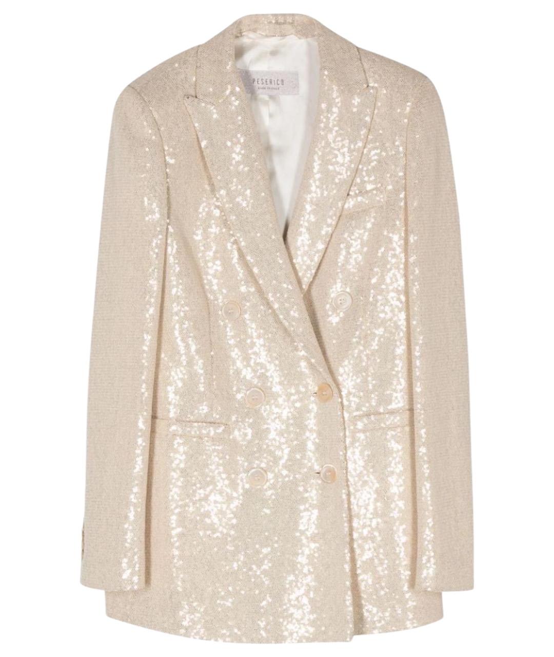 PESERICO Золотой жакет/пиджак, фото 1