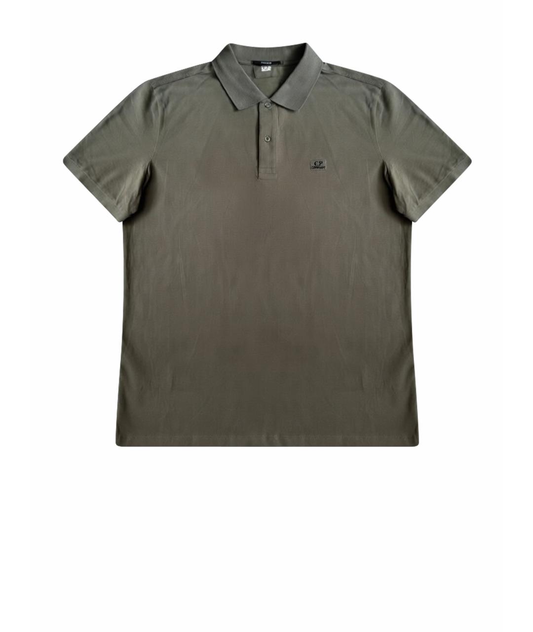 CP COMPANY Хлопко-эластановое поло с коротким рукавом, фото 1