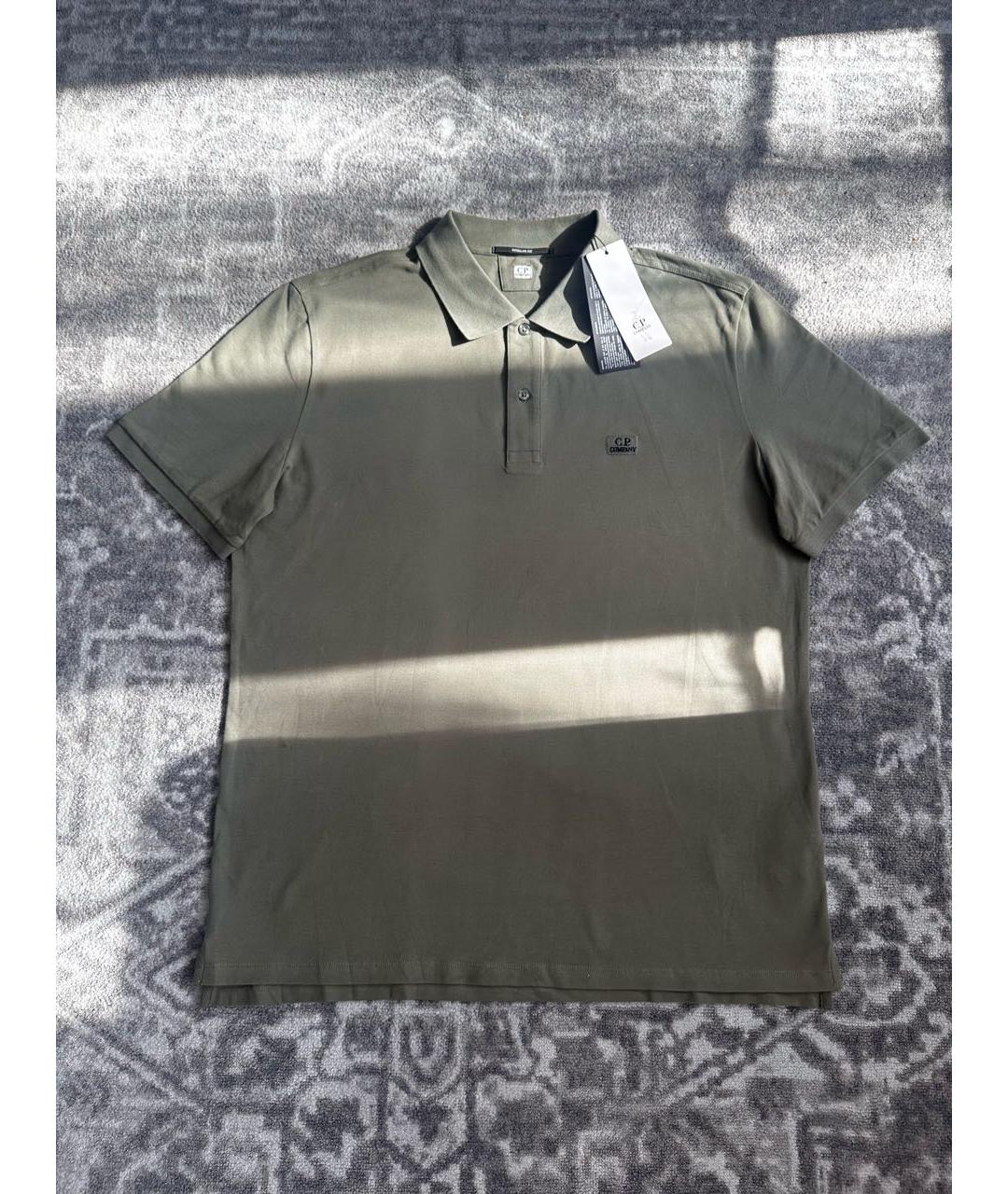 CP COMPANY Хлопко-эластановое поло с коротким рукавом, фото 4