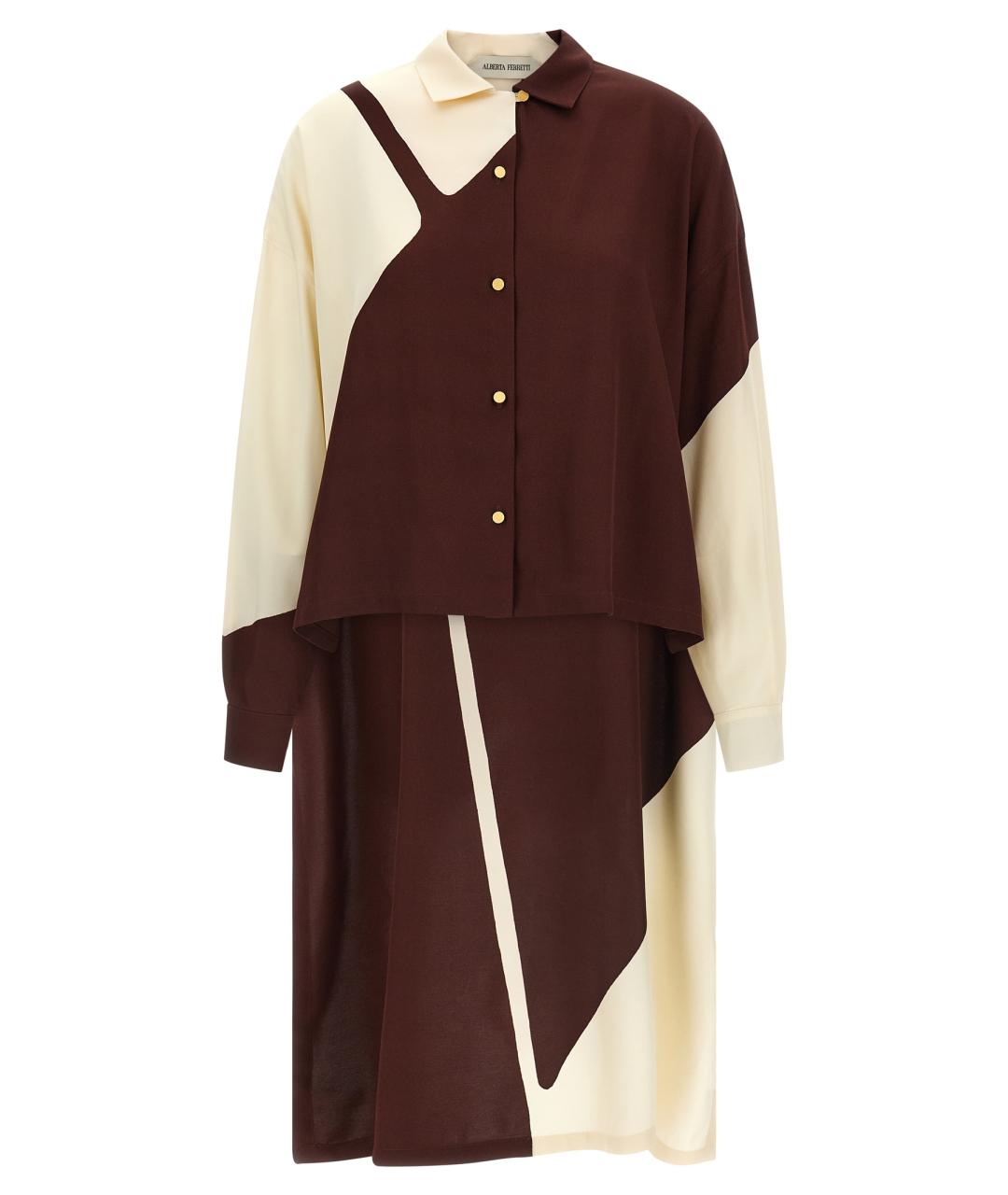 ALBERTA FERRETTI Мульти вискозная блузы, фото 1