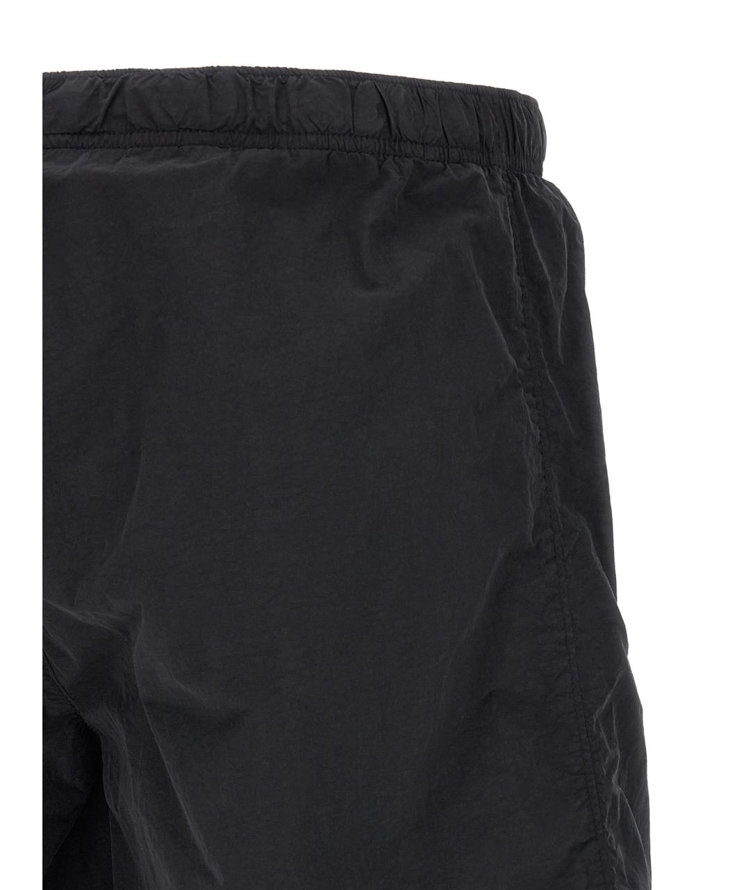 CP COMPANY Черные полиамидовые шорты, фото 4