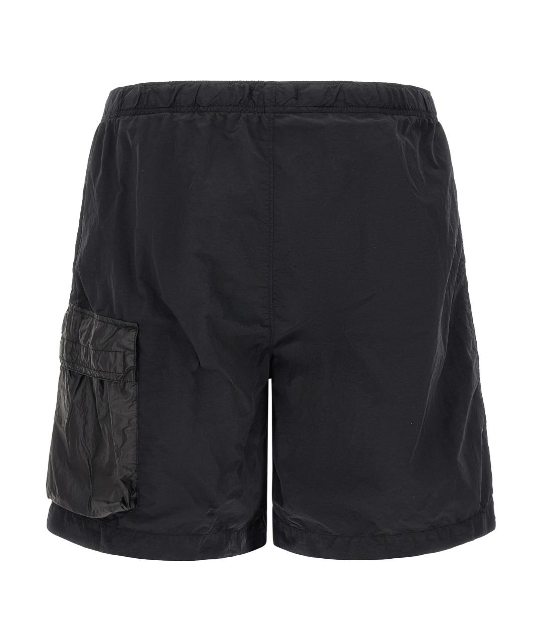 CP COMPANY Черные полиамидовые шорты, фото 2