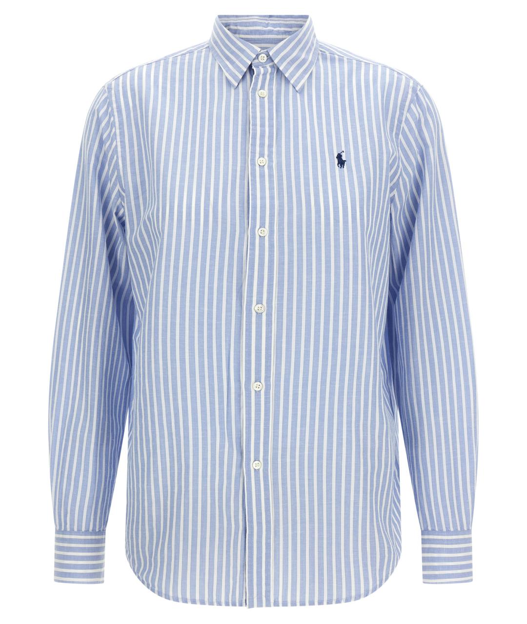 POLO RALPH LAUREN Голубая хлопковая рубашка, фото 1