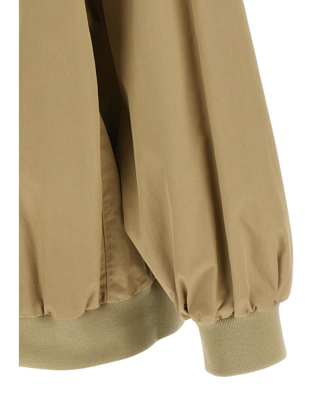 MM6 MAISON MARGIELA Бежевая хлопковая куртка, фото 4