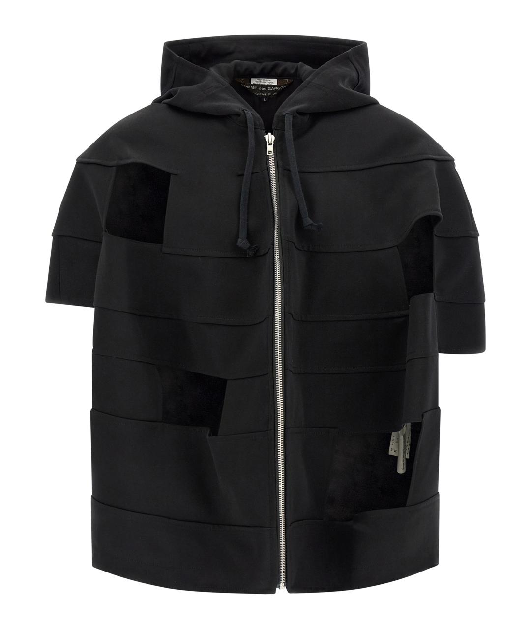 COMME DES GARÇONS HOMME PLUS Черная шерстяная куртка, фото 1