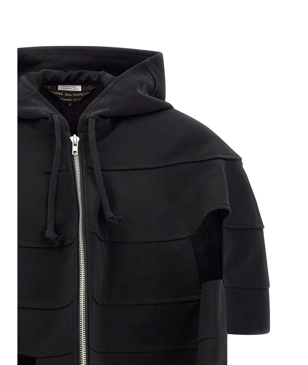 COMME DES GARÇONS HOMME PLUS Черная шерстяная куртка, фото 3