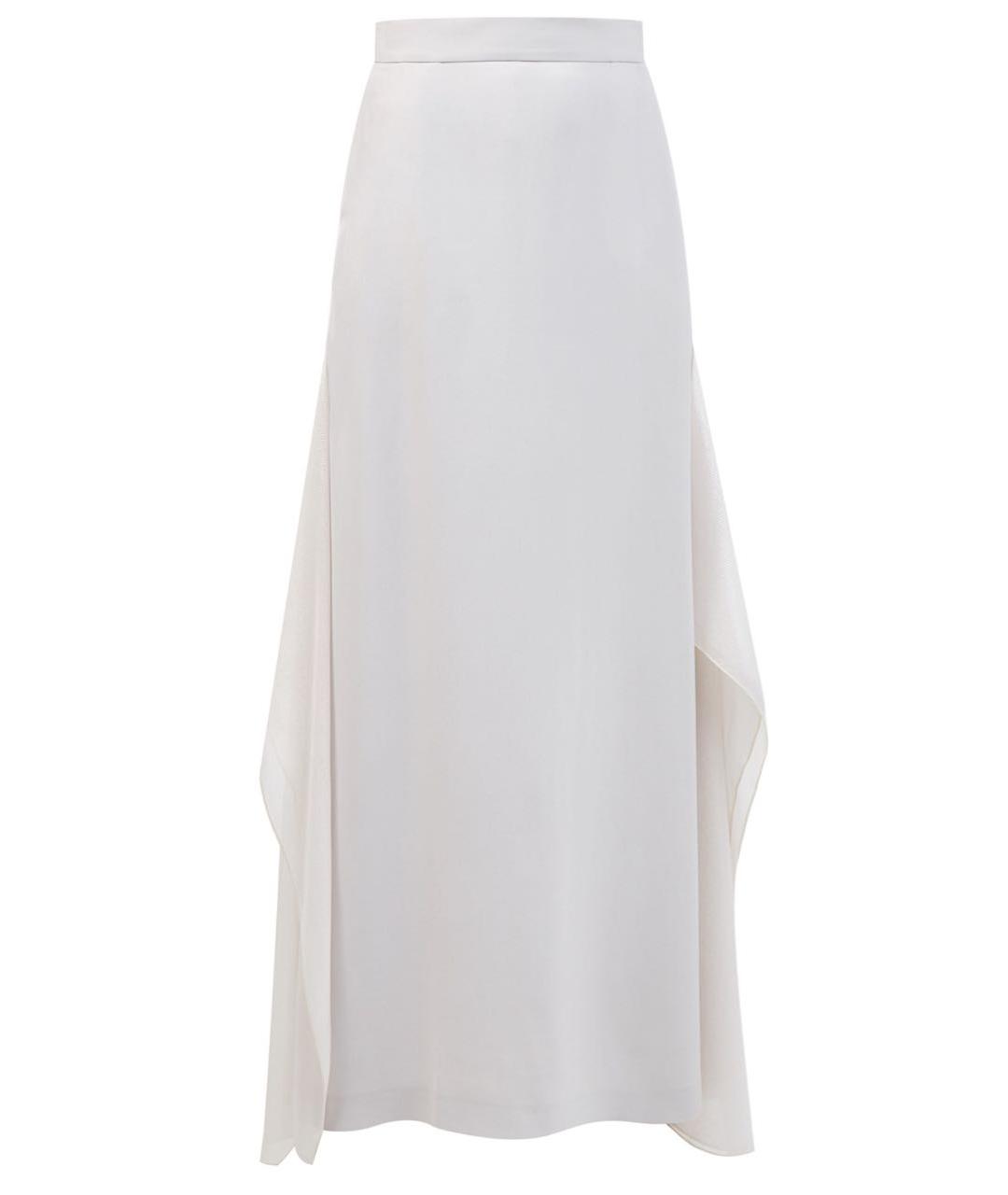 LORENA ANTONIAZZI Белая юбка макси, фото 4