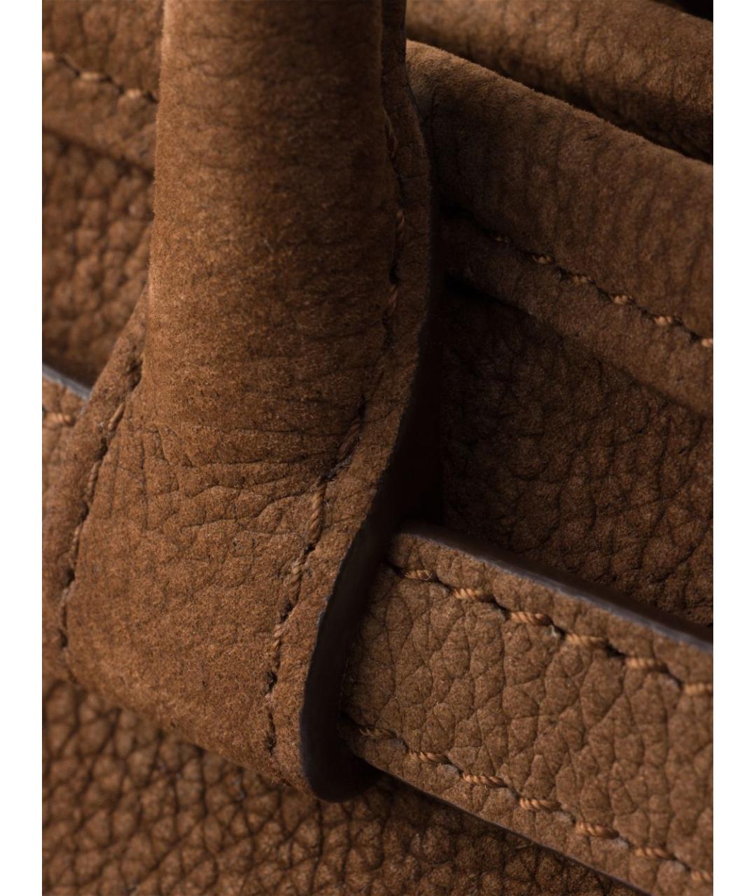 PRADA Коричневая замшевая сумка через плечо, фото 3