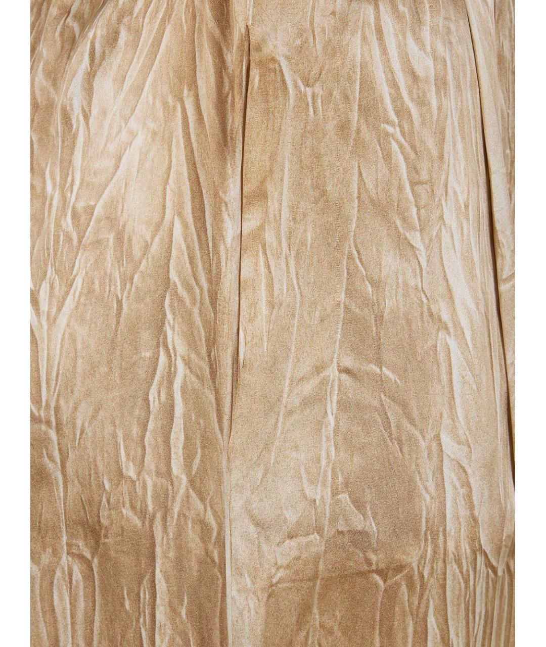 AVANT TOI Бежевые прямые брюки, фото 3