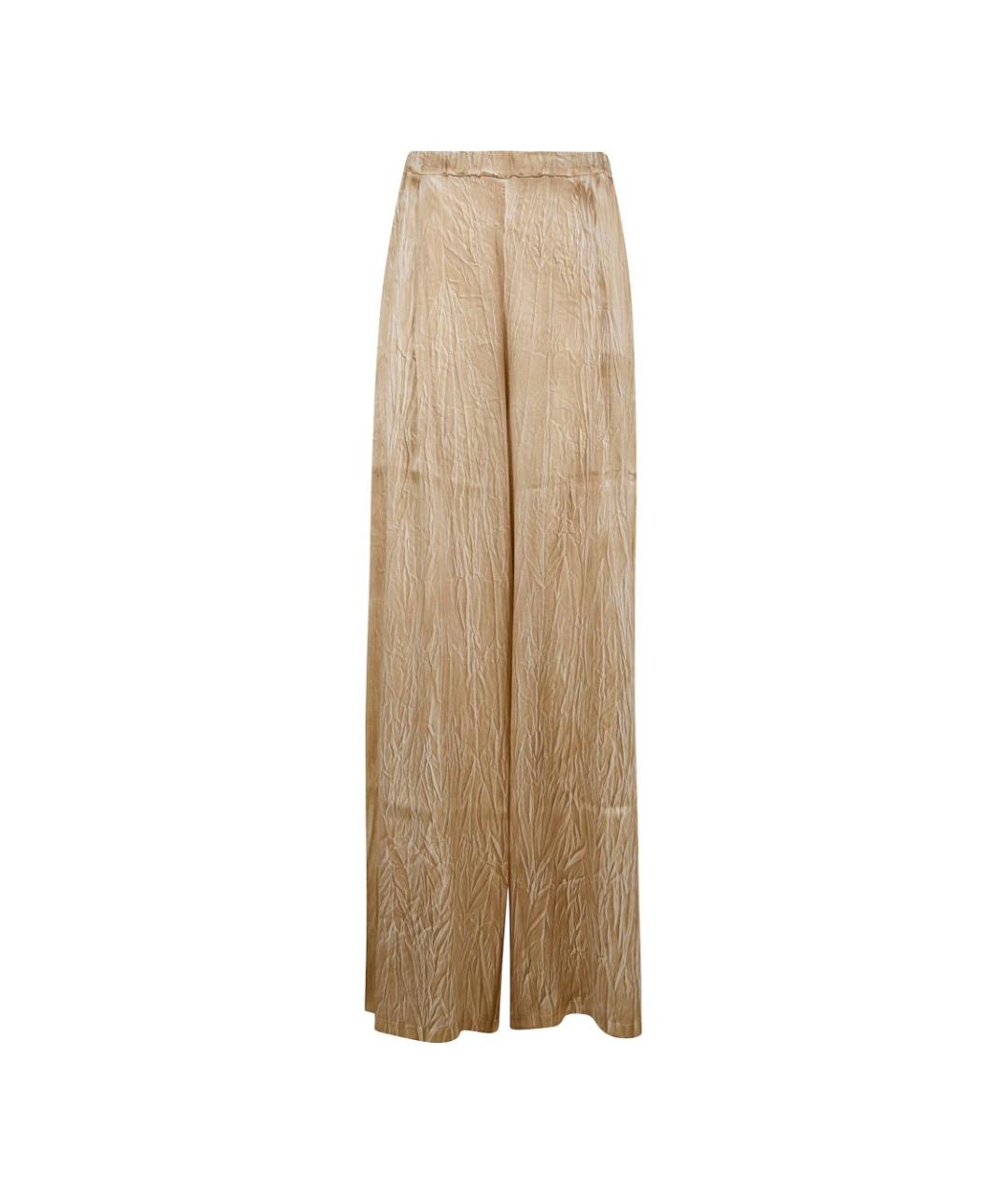 AVANT TOI Бежевые прямые брюки, фото 1