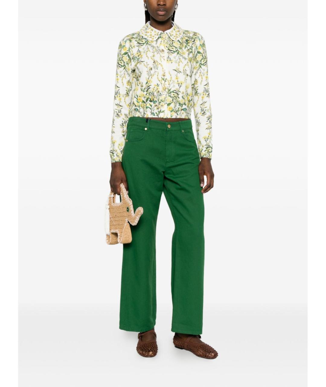 ALICE+OLIVIA Мульти полиэстеровый кардиган, фото 4