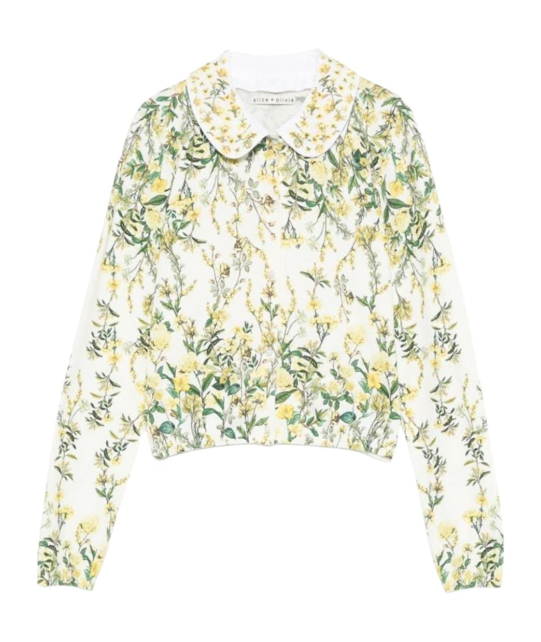 ALICE+OLIVIA Мульти полиэстеровый кардиган, фото 1