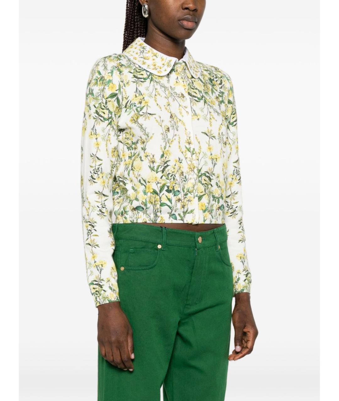 ALICE+OLIVIA Мульти полиэстеровый кардиган, фото 3