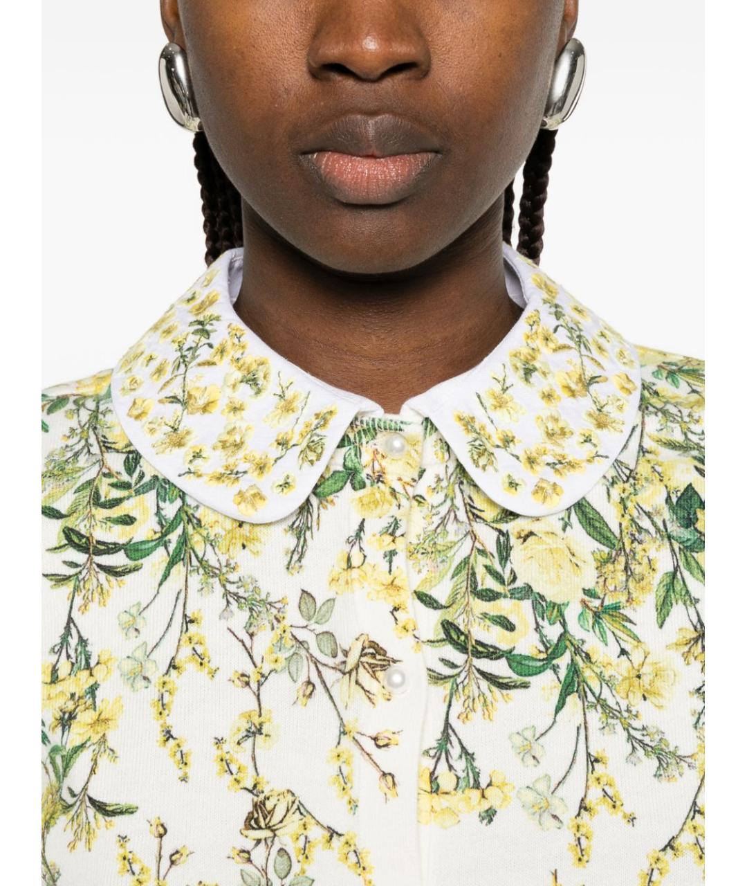 ALICE+OLIVIA Мульти полиэстеровый кардиган, фото 2