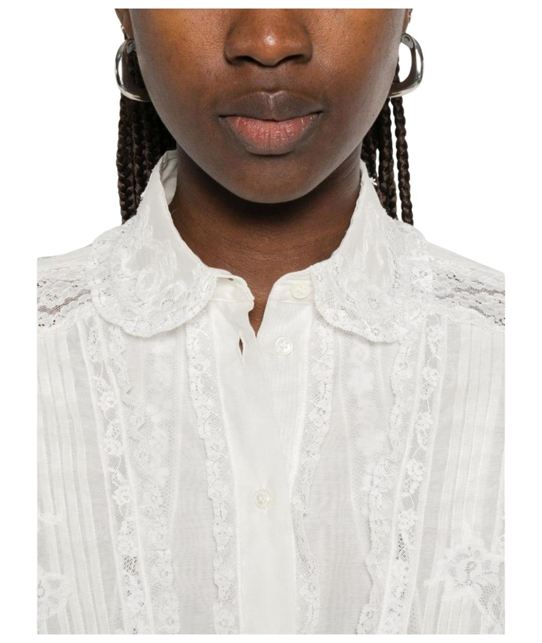 ERMANNO SCERVINO Белая рубашка, фото 2