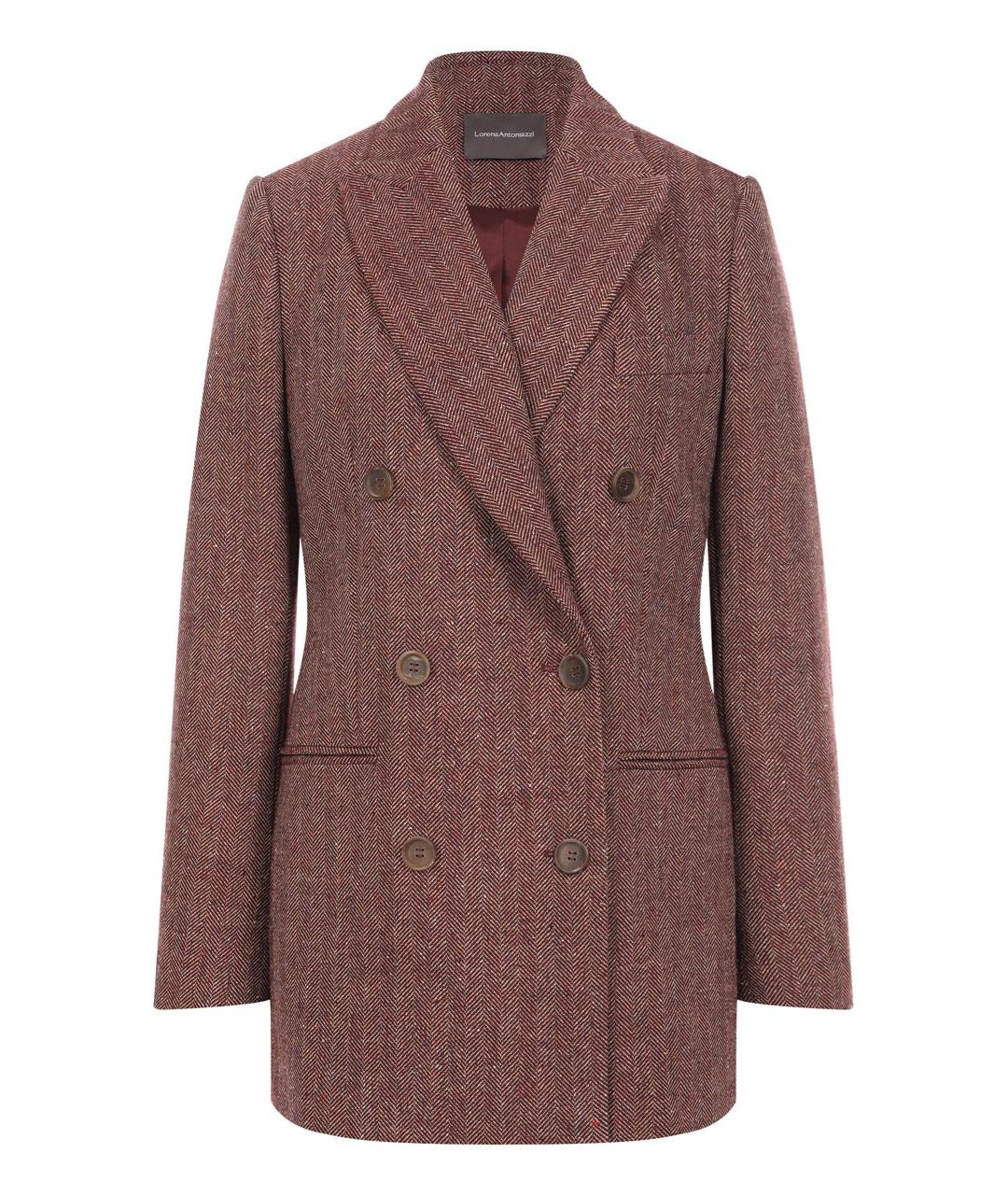 LORENA ANTONIAZZI Красный жакет/пиджак, фото 4