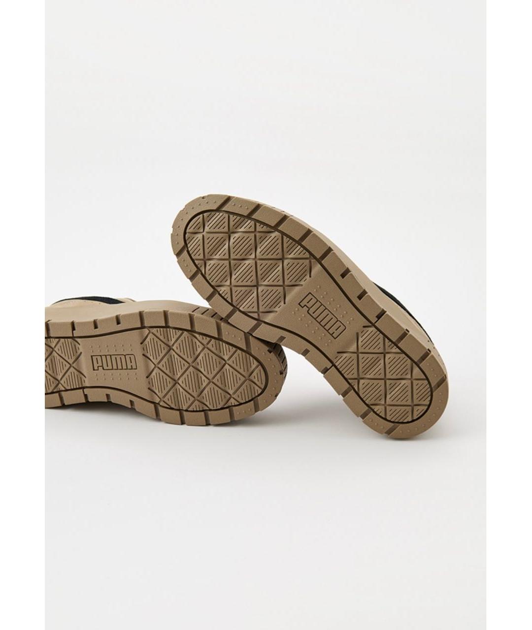 PUMA Коричневые замшевые кеды, фото 8