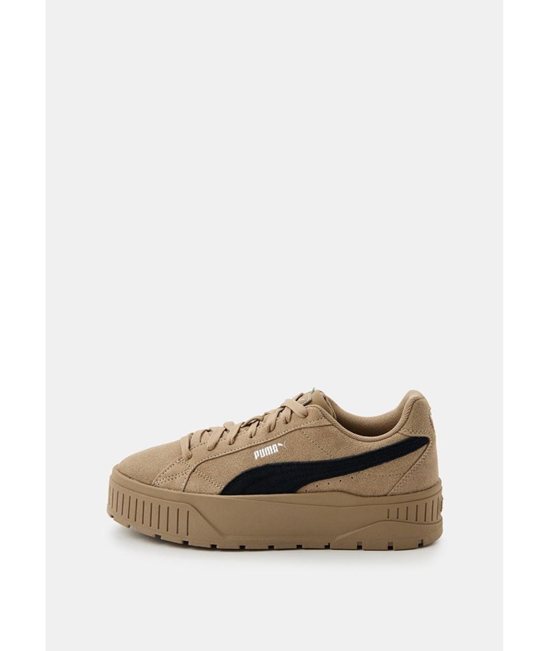 PUMA Коричневые замшевые кеды, фото 9