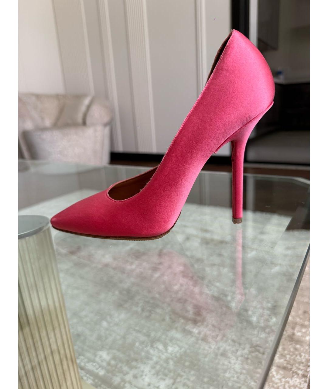 VETEMENTS Розовые текстильные туфли, фото 7