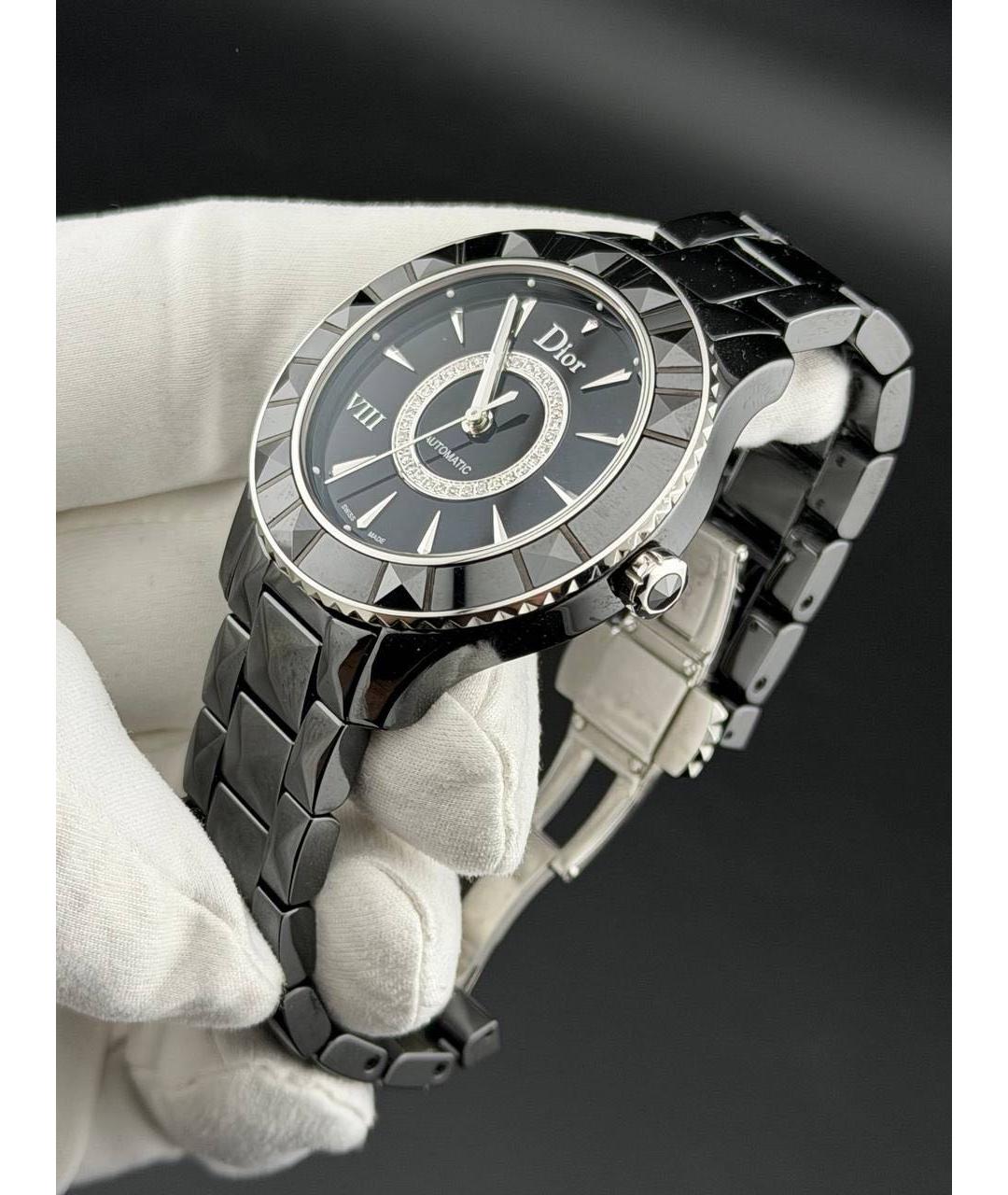 CHRISTIAN DIOR Черные часы, фото 3
